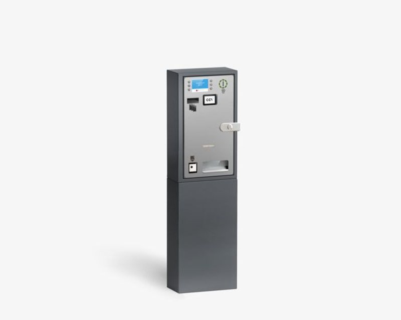 Beckmann EMS 57 MP Münzspender Mit Zeitanzeige – Für 1 € Münzen, Zeitgesteuert Bis 99 Tage